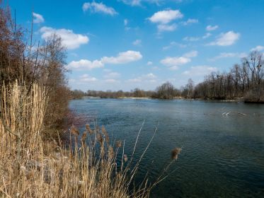 Blick auf den Amperstausee